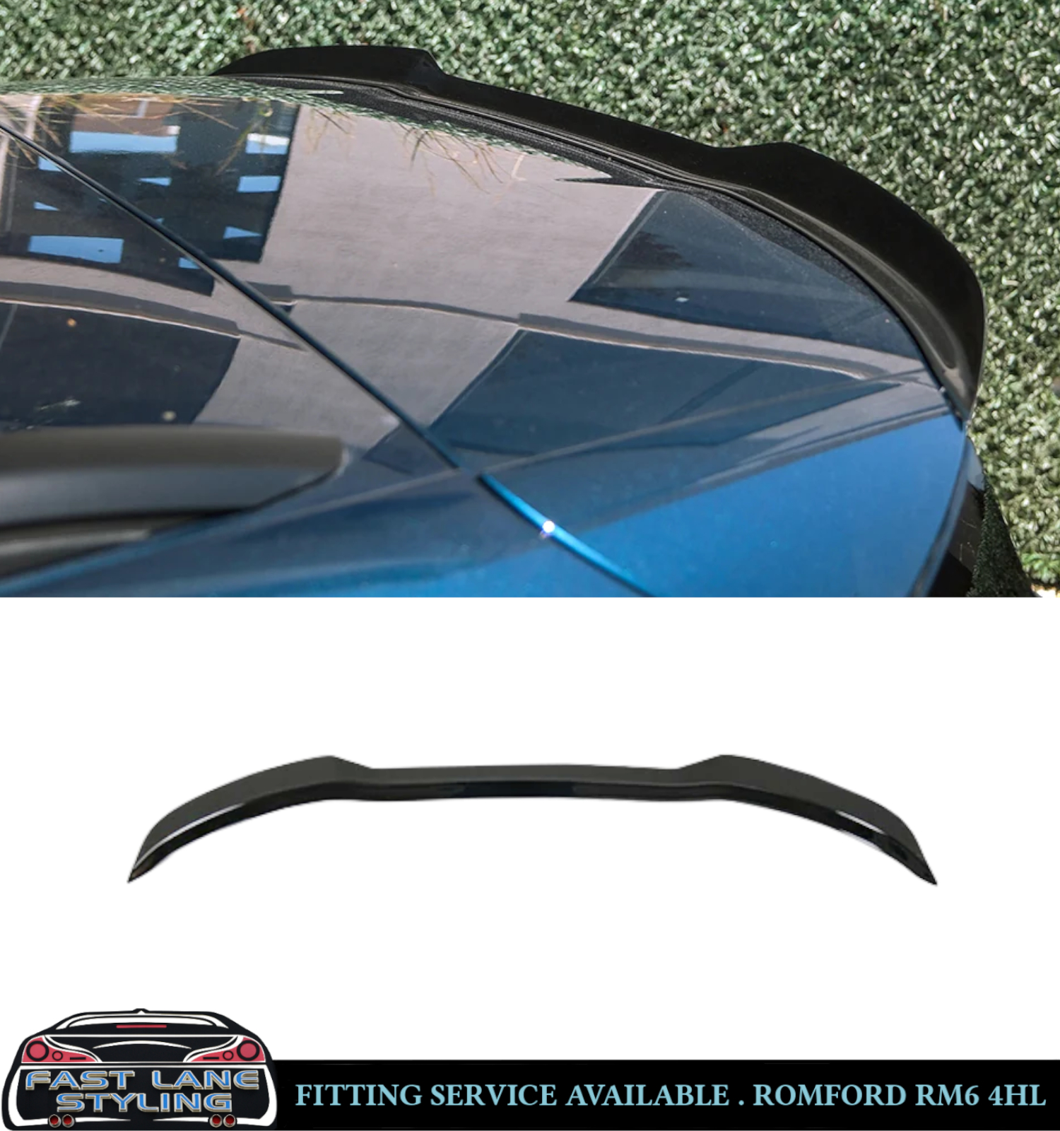 GLOSS BLACK BODY KIT FRONT SPLITTER DIFFUSER SPOILER FOR VW TIGUAN R-LINE 2024+ - Image 5