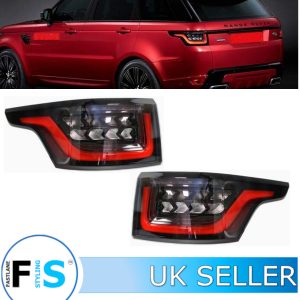FOR RANGE ROVER SPORT L494 14-17 PRE-FACELIFT MODEL 2018 LOOK REAR TAIL LIGHTS