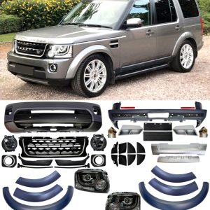 DISCOVERY 3 TO 4 PRE-FACELIFT TO FACELIFT CONVERSION BODY KIT BUMPERS HEADLIGHTS