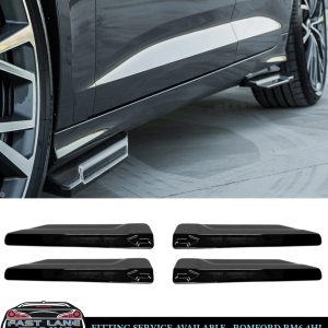 FOR AUDI S6 C8 2019+ SIDE SKIRTS / AUDI A6 C8 S-LINE 2018+ SIDE SKIRTS (2 PCS)