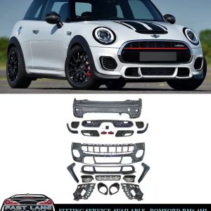 FOR MINI COOPER F56/F57 2014-2020 COMPLETE FRONT AND REAR BUMPER JCW CONVERSION