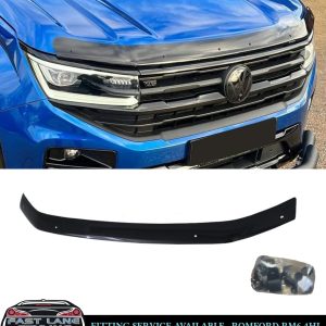 FOR VW AMAROK 2023+ BONNET GUARD PROTECTOR WIND STONE DEFLECTOR BLACK