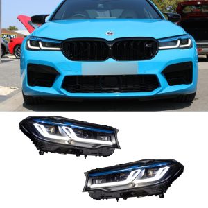 HEADLIGHTS LED HEADLAMP DRL FACELIFT LOOK FOR BMW 5 SERIES G30 G31 LCI 2020-2023
