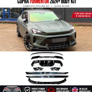 BODY KIT FOR CUPRA FORMENTOR 2024+ FRONT LIP DIFFUSER SIDE SKIRTS SPOILERS